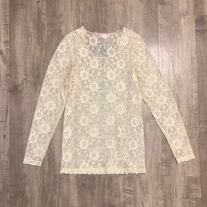Vintage lace top!